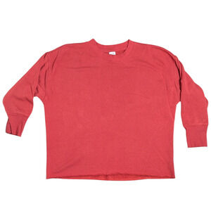 Secret Treasures - Size Small 4-6 Red Women's Sweatshirt Fall Clothes -Used Good